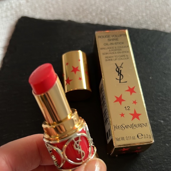 YSL rouge volupté shine coral -12 - Picture 3 of 3